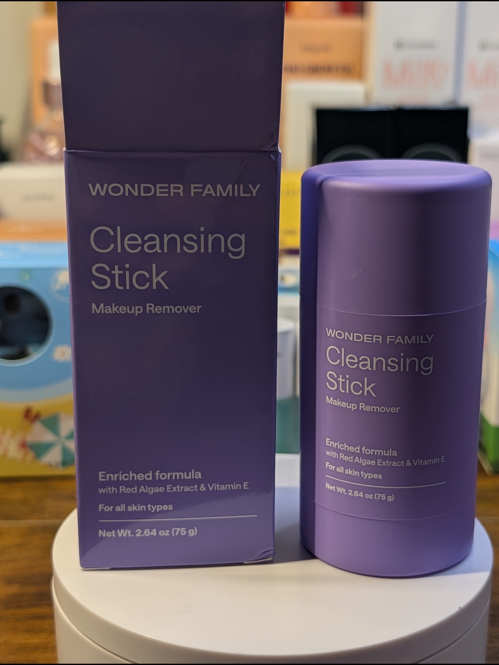 Cleansing Stick Makeup Remover — Purple